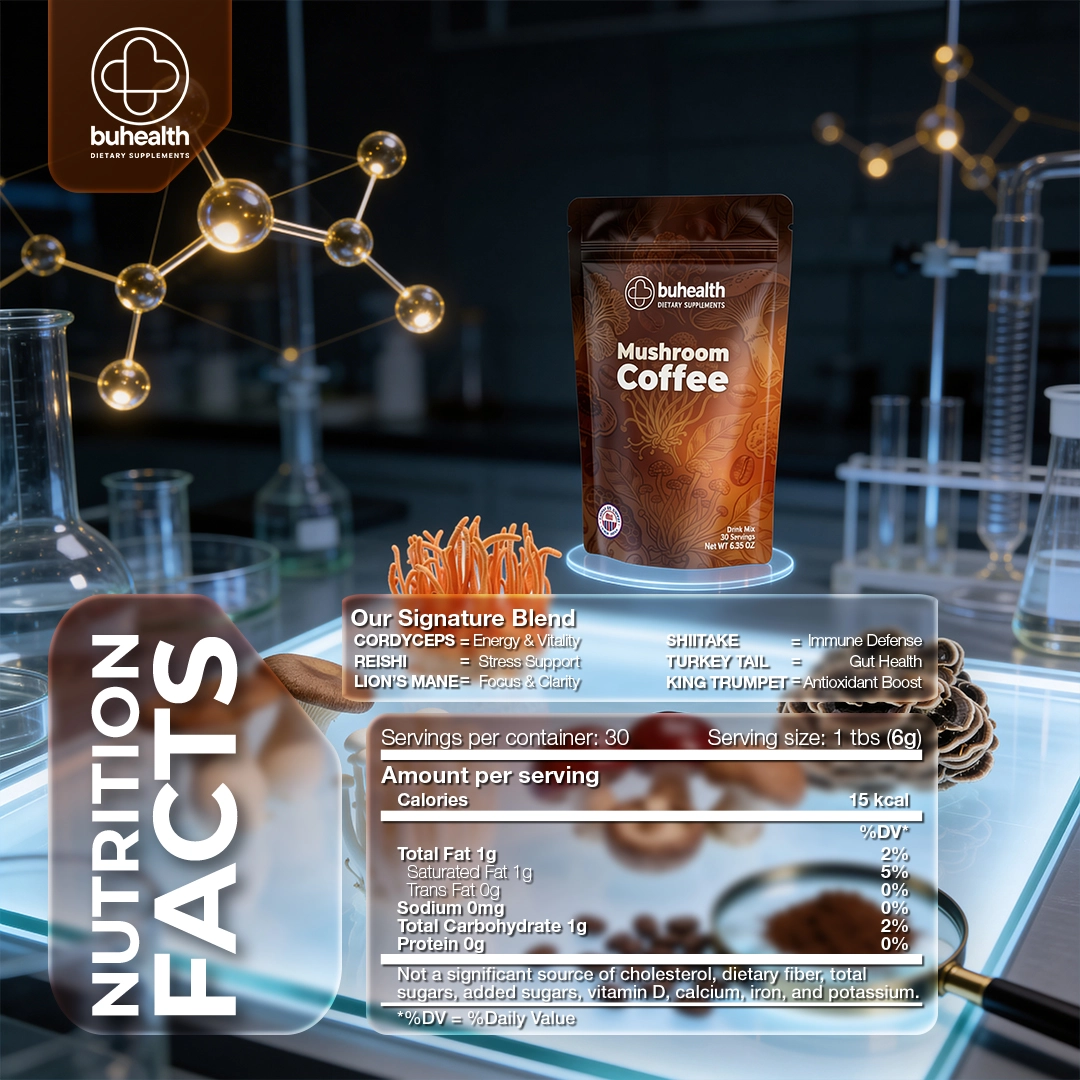 Buhealth Mushroom Coffee - Image 2