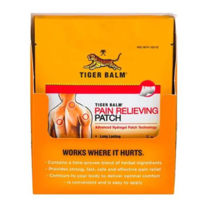 Tiger Balm Pain Relieving Patches 12 ct