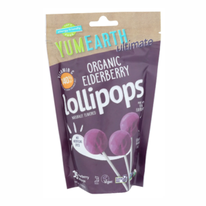 Organic Elderberry Lollipops