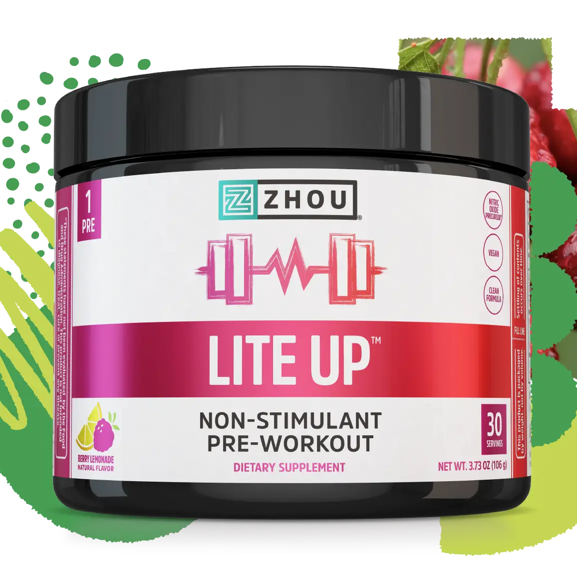Lite Up Non Stimulant Pre-Workout