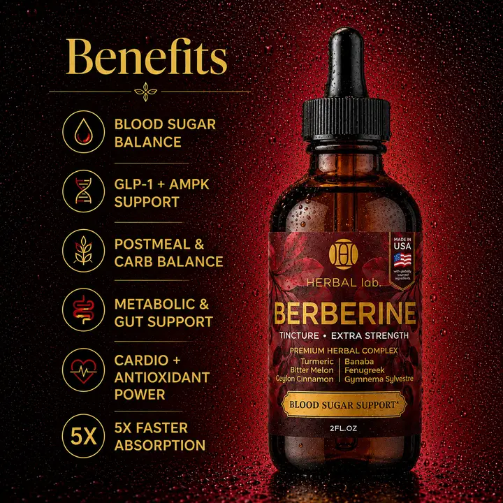 Berberine Complex 1800mg — Blood Sugar Support - Image 2